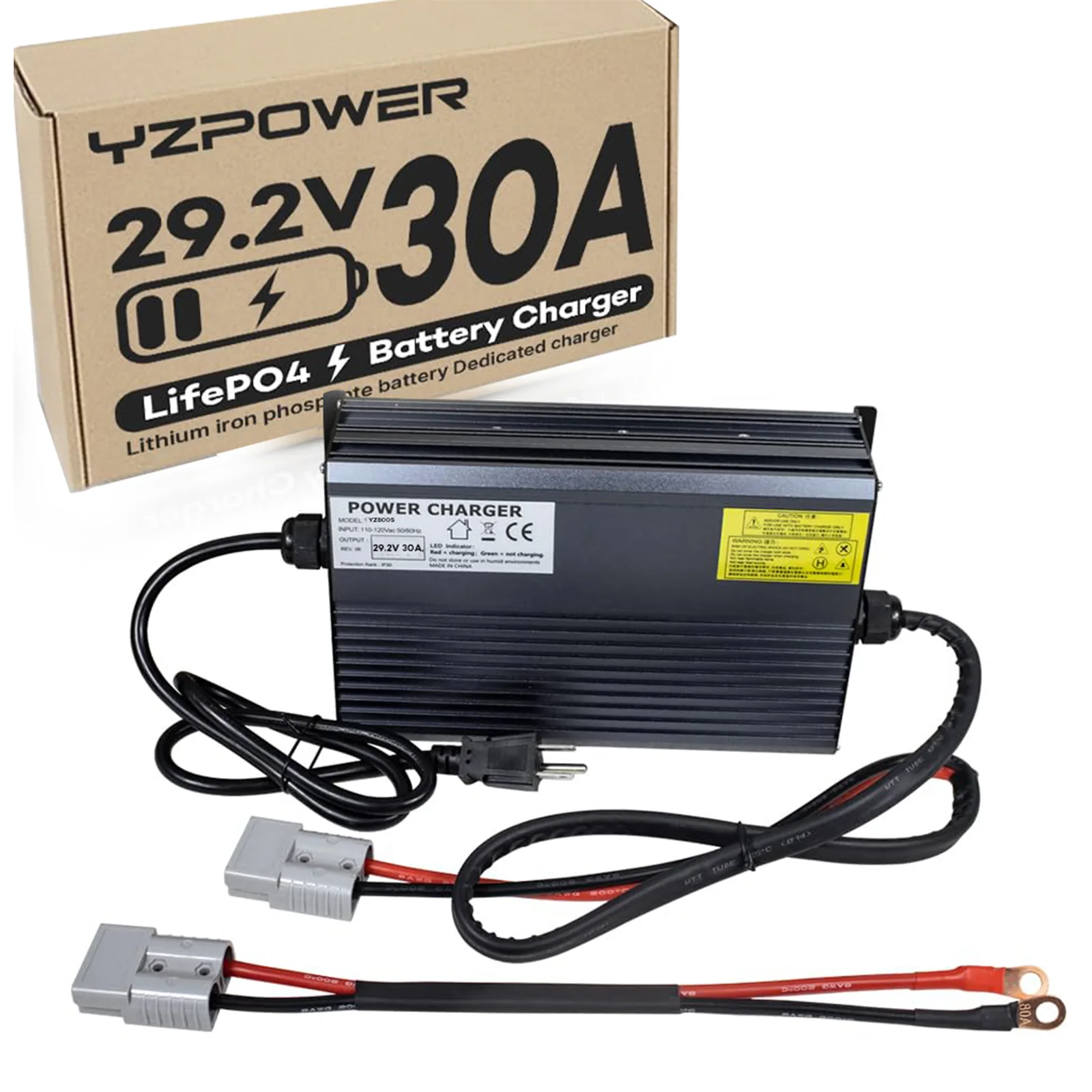 29.2V 30A LiFePO4 Battery Charger