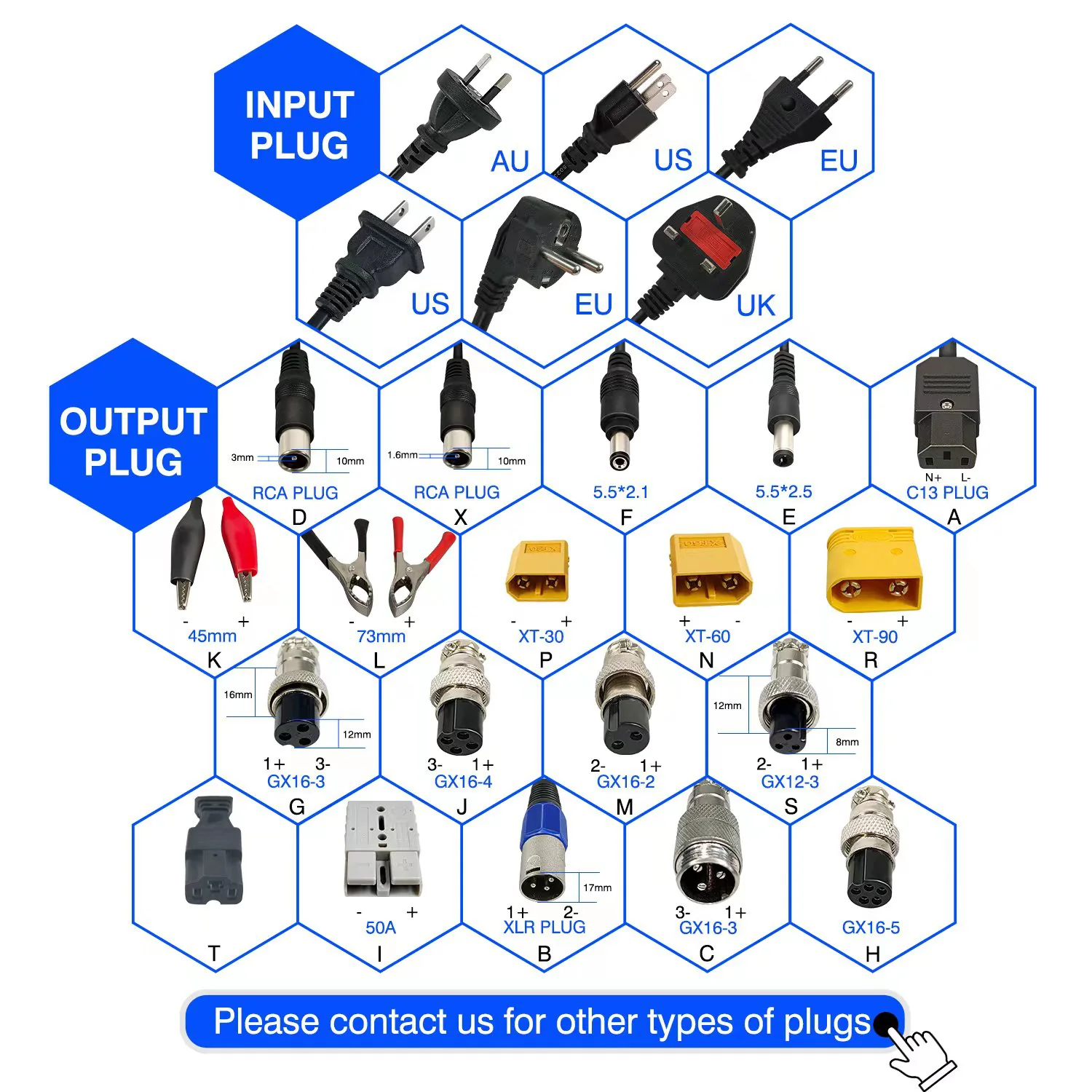 12V Lithium Lead Acid LiFePO4 12.6V 14.6V 40A Battery Charger - detail view 3