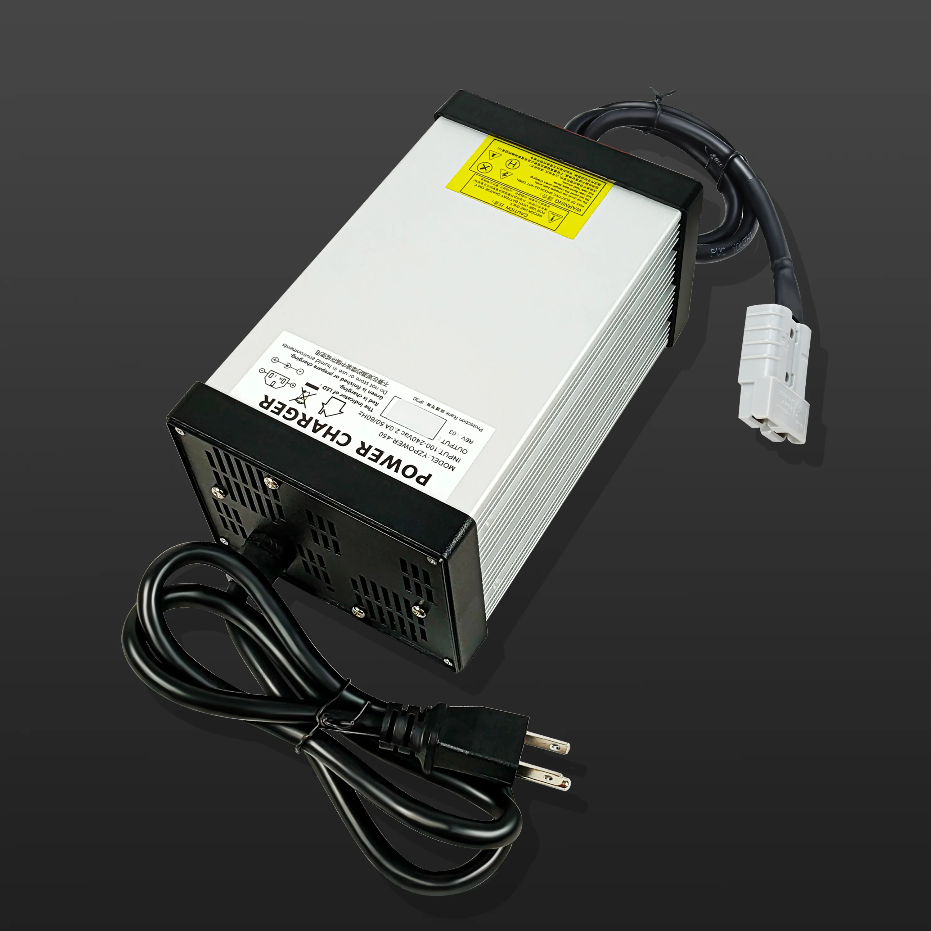 58.4V 15A LiFePO4 Battery Charger (48V 16S) (view 2)